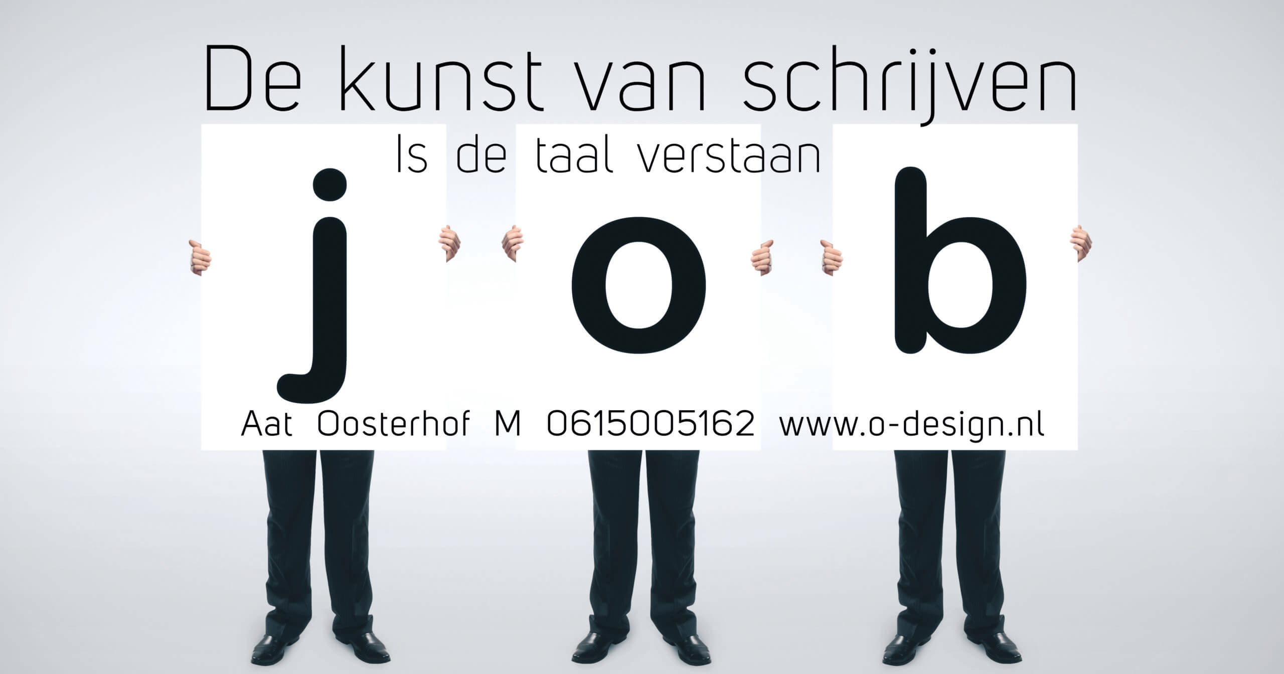 De kunst van schrijven is de taal verstaan